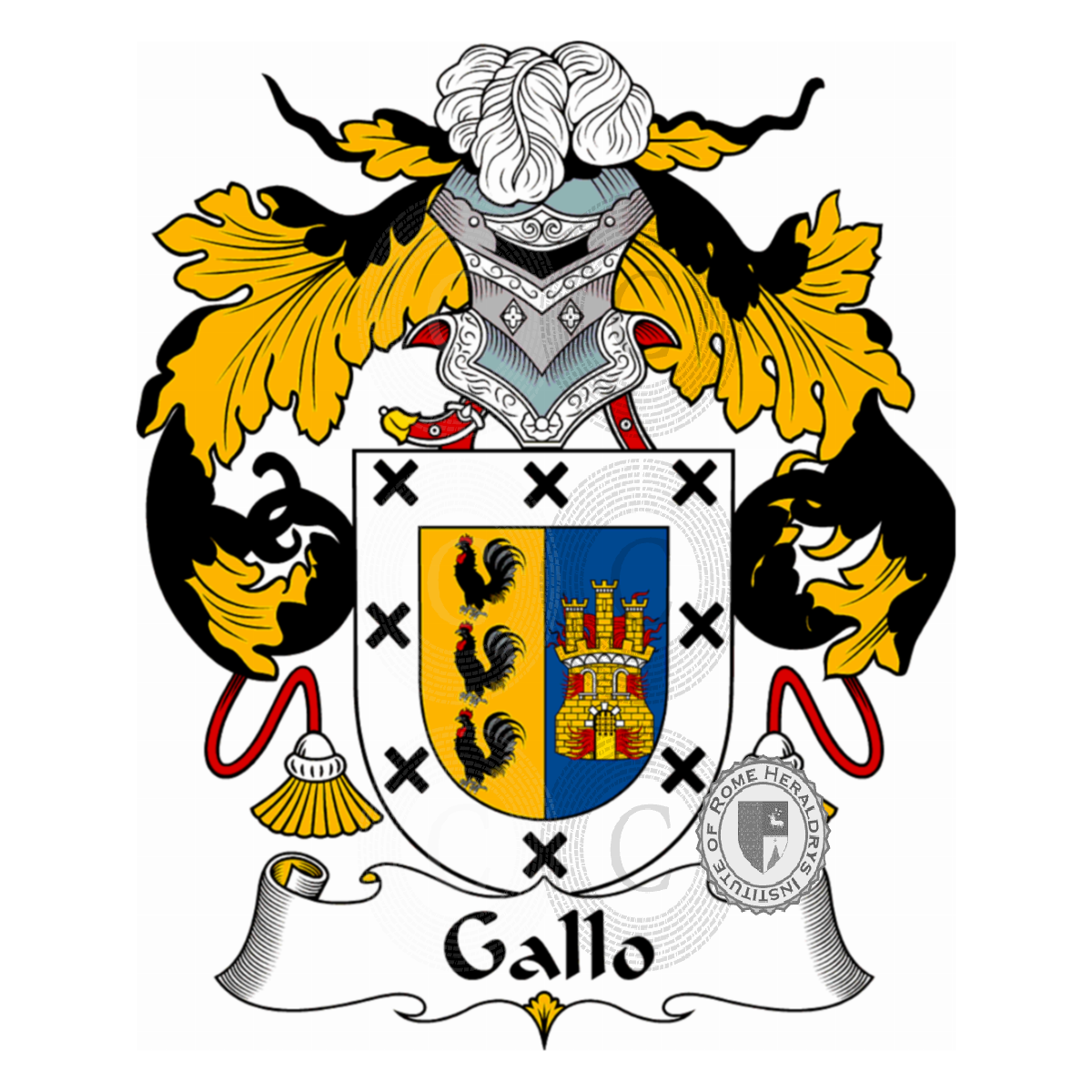 Coat of arms of familyGallo