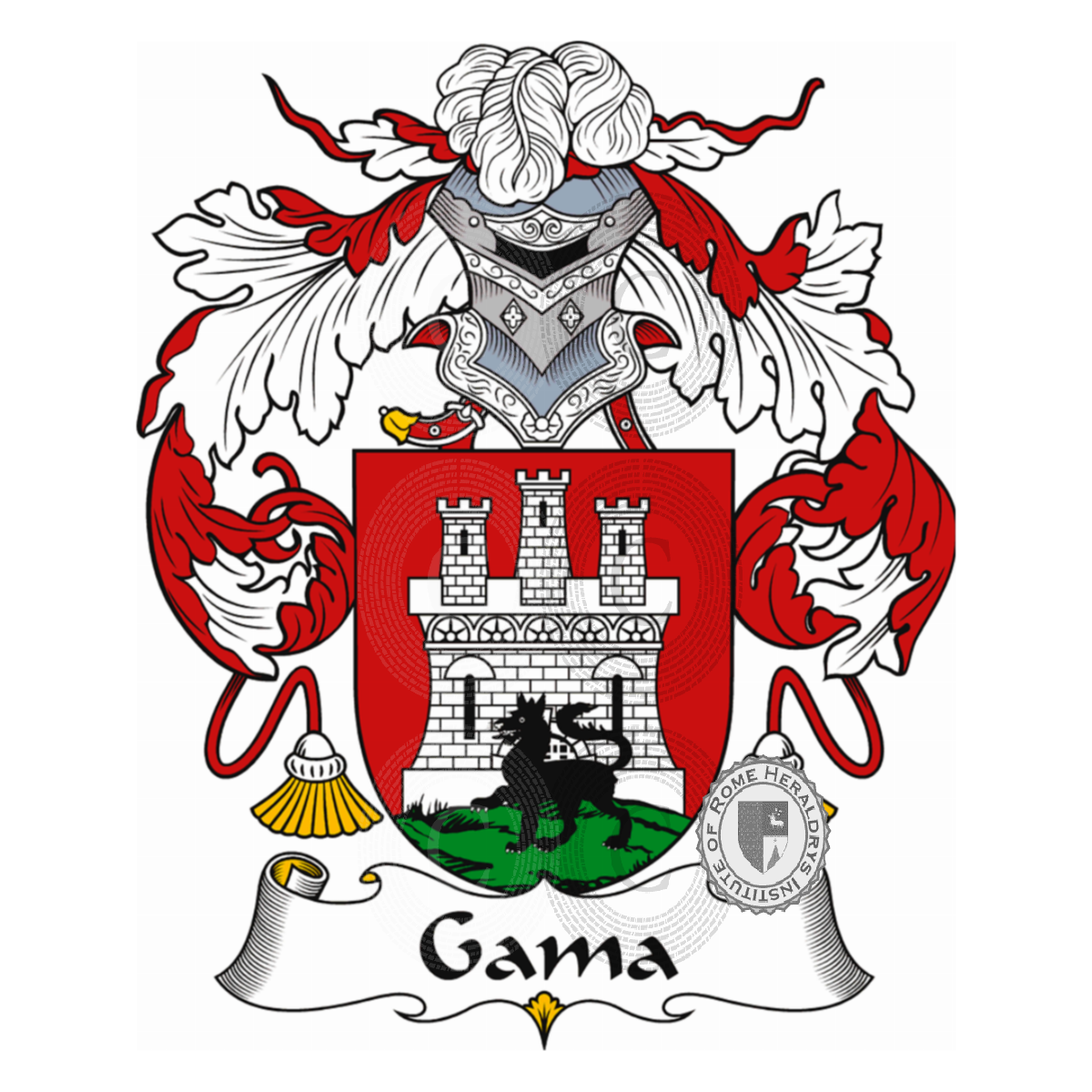 Coat of arms of familyGama