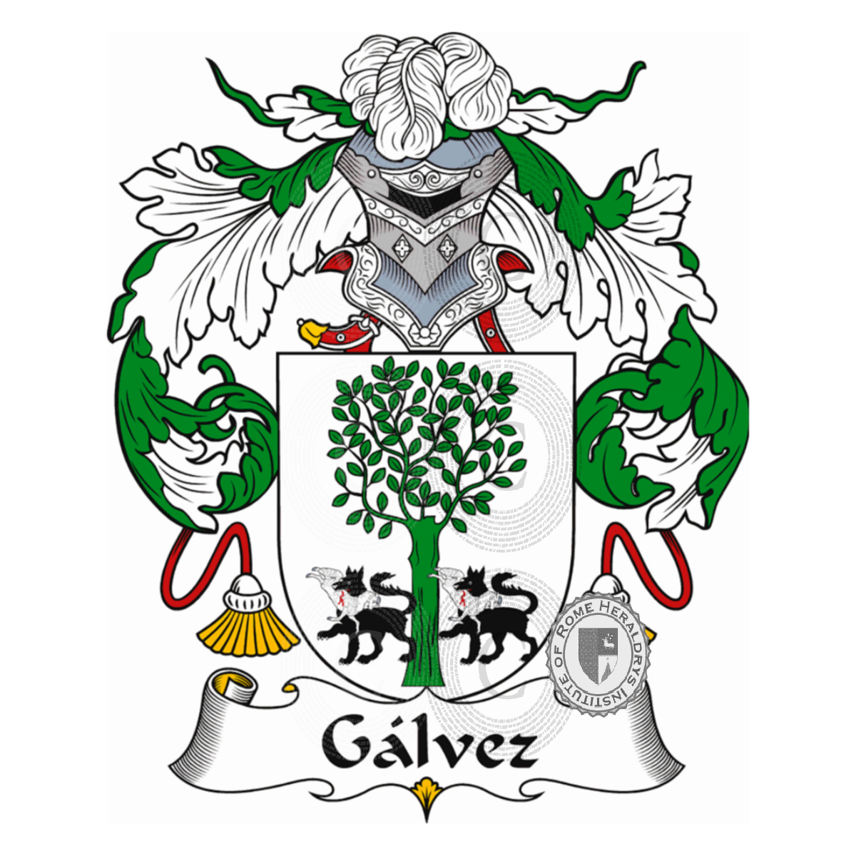 Coat of arms of familyGálvez