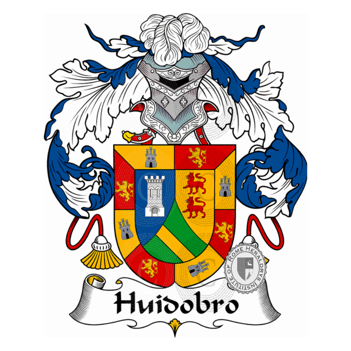 Coat of arms of familyHuidobro