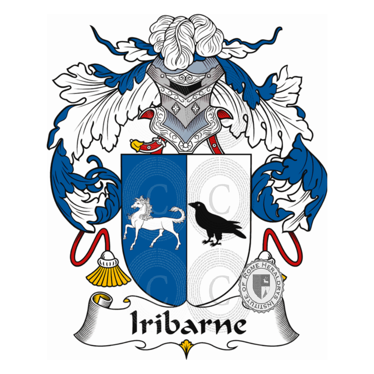 Wappen der FamilieIribarne
