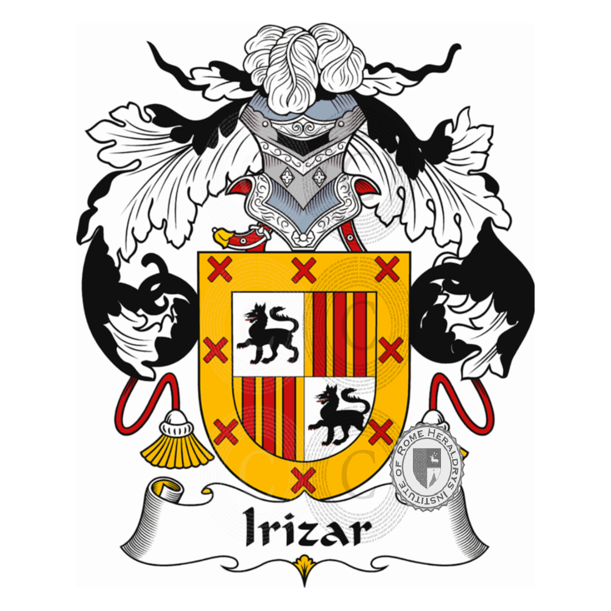 Coat of arms of familyIrizar