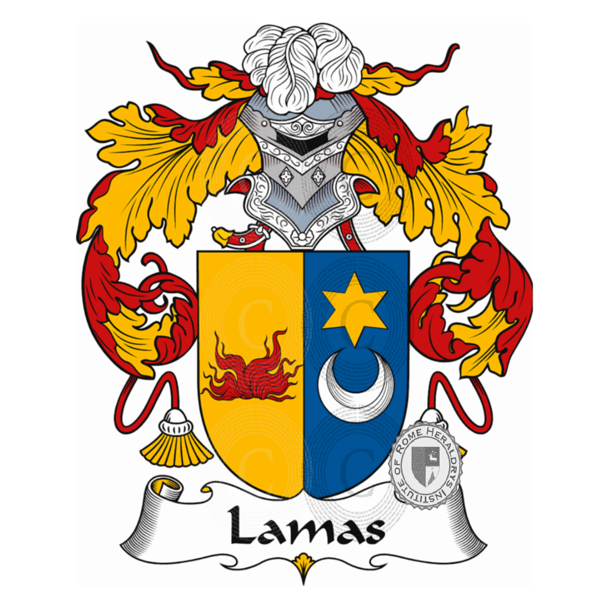 Coat of arms of familyLamas