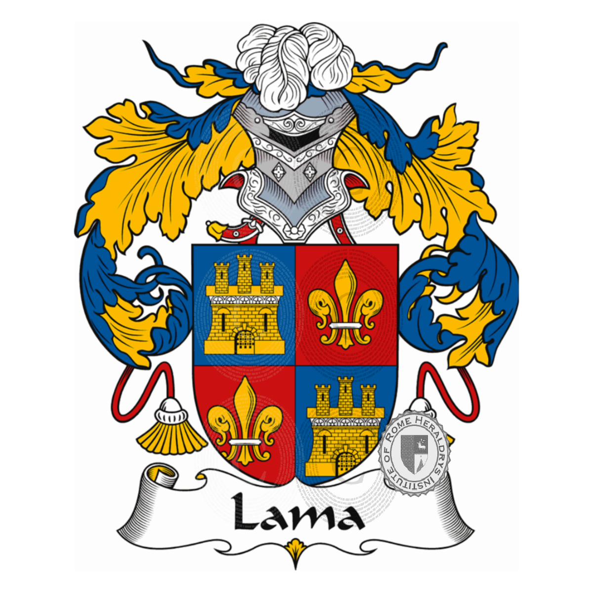Coat of arms of familyLama