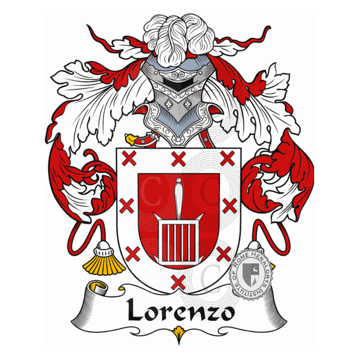 Coat of arms of familyLorenzo