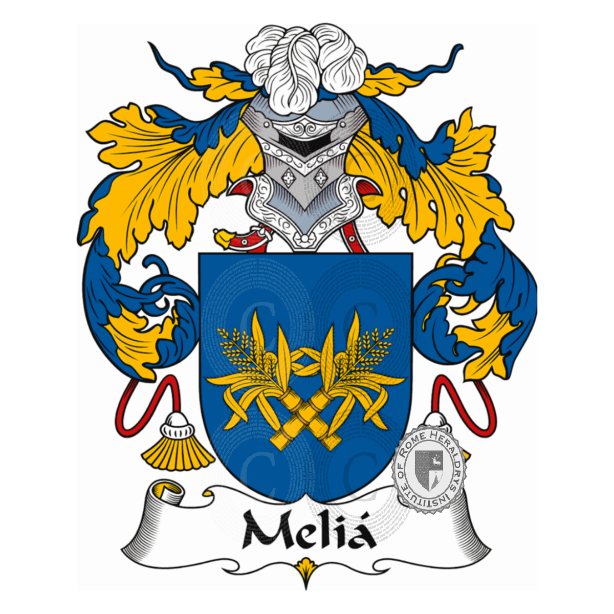 Coat of arms of familyMeliá