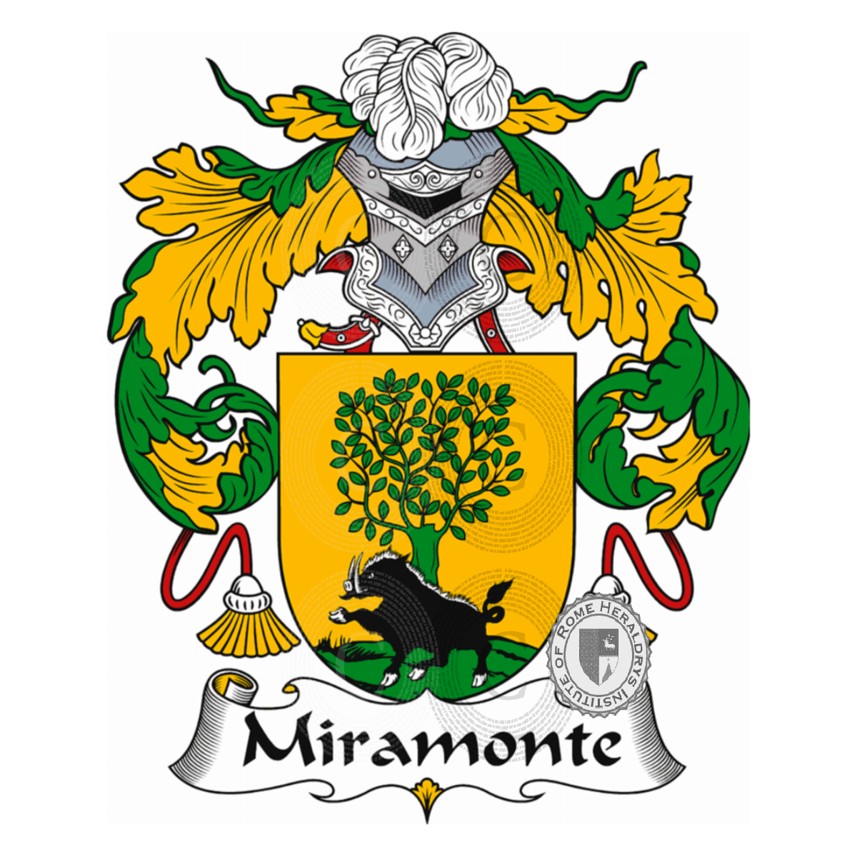 Coat of arms of familyMiramonte