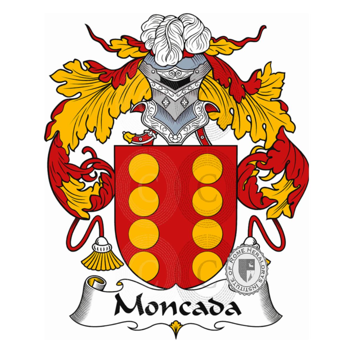 Wappen der FamilieMoncada