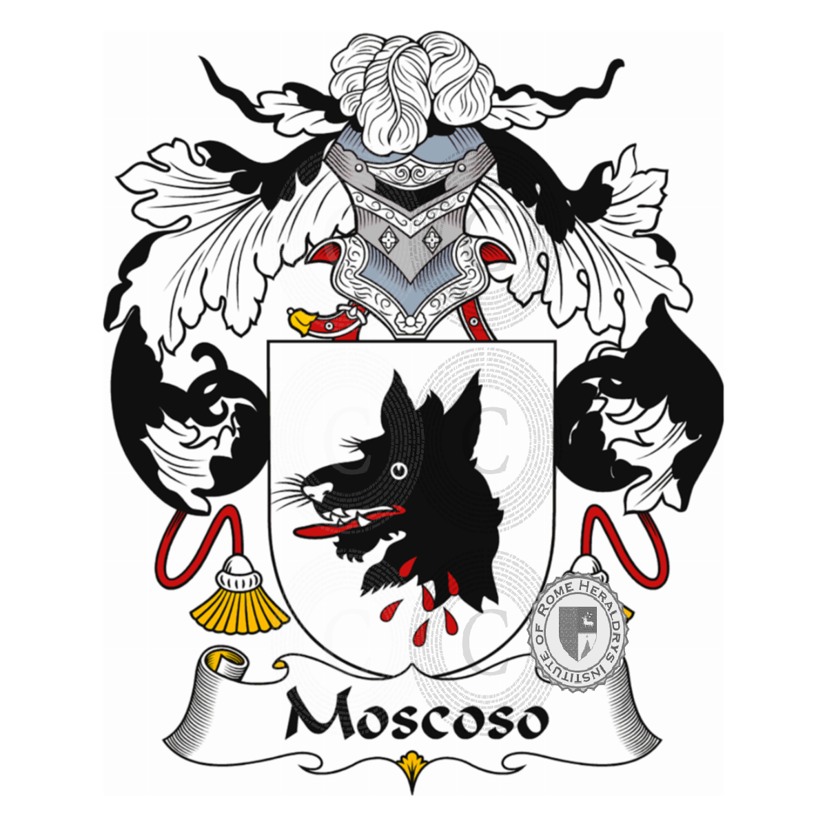 Coat of arms of familyMoscoso