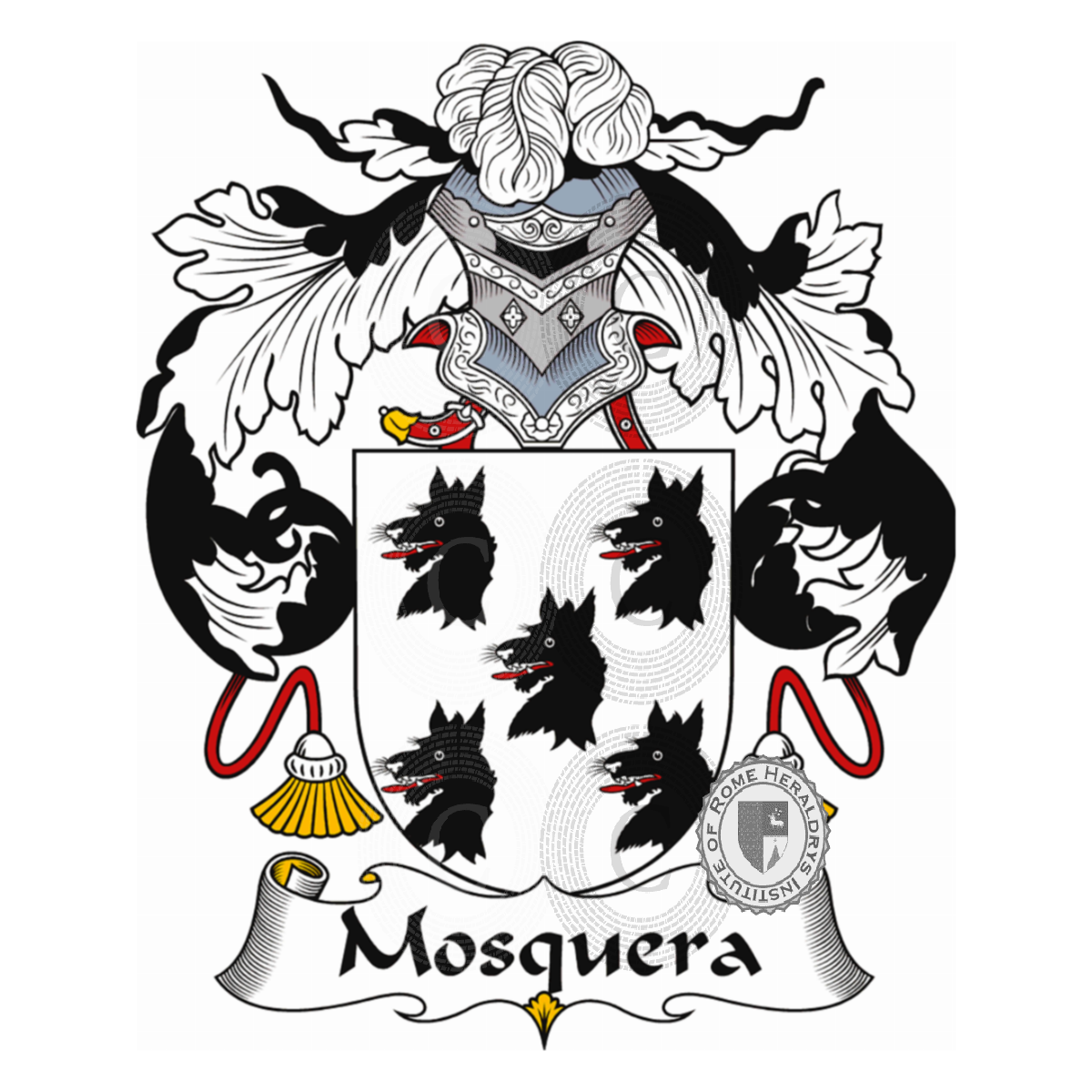 Coat of arms of familyMosquera