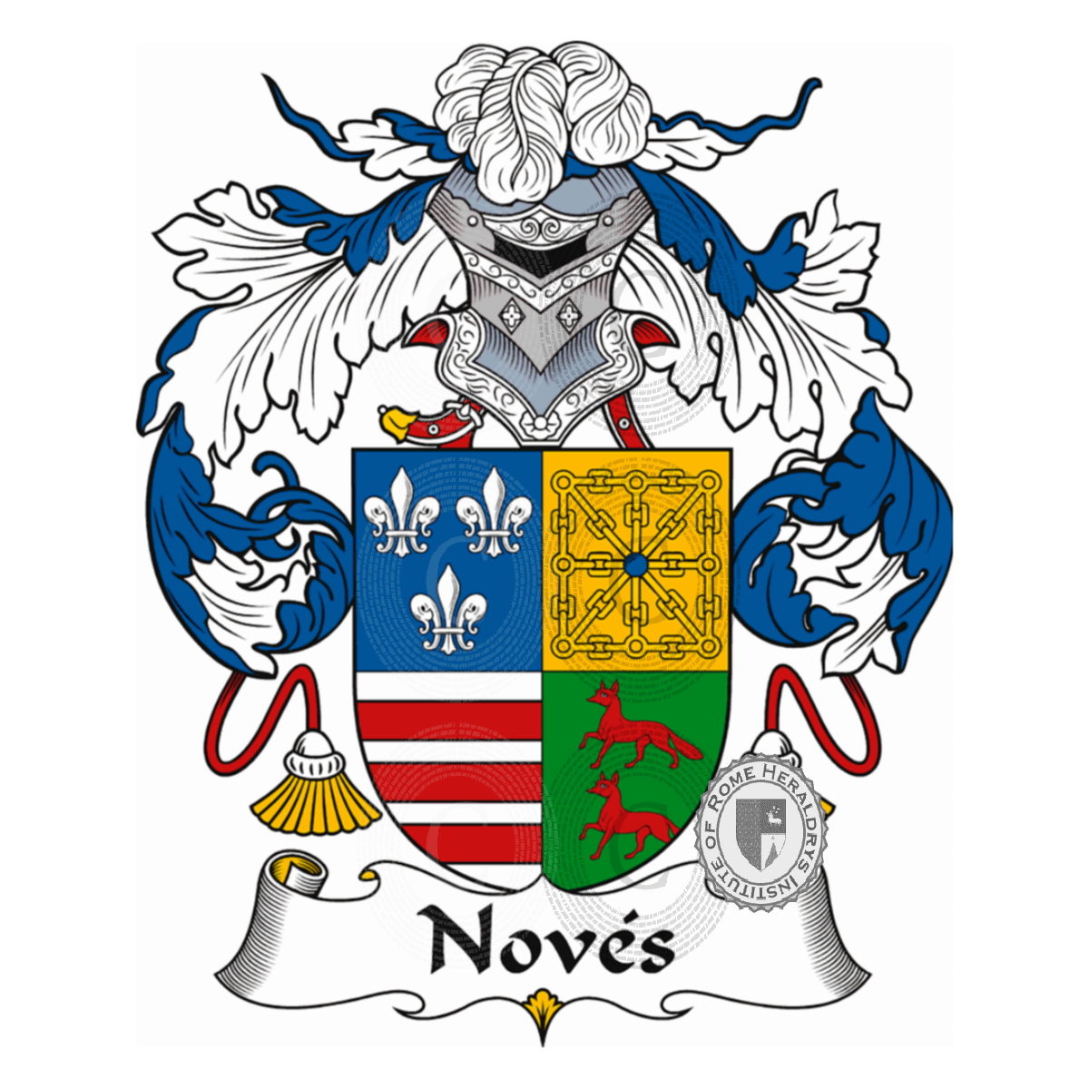 Coat of arms of familyNovés