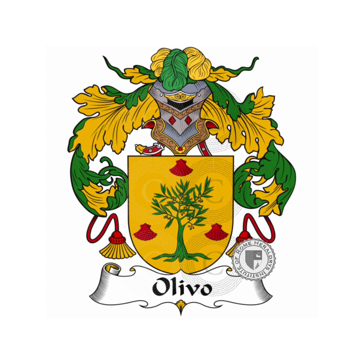 Coat of arms of familyOlivo