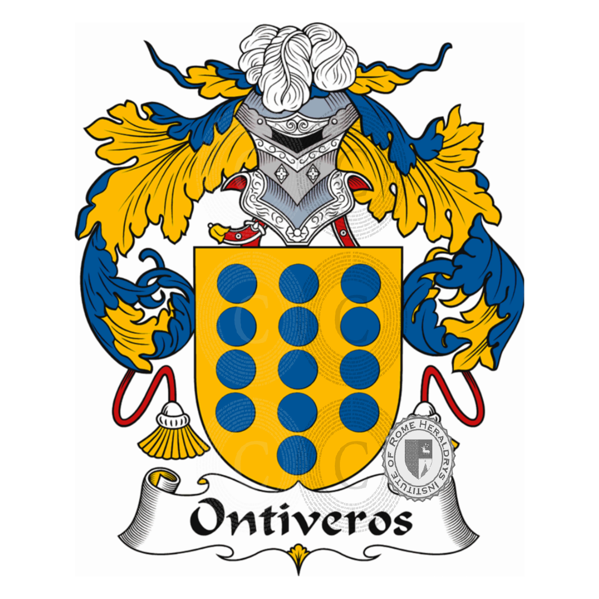 Coat of arms of familyOntiveros