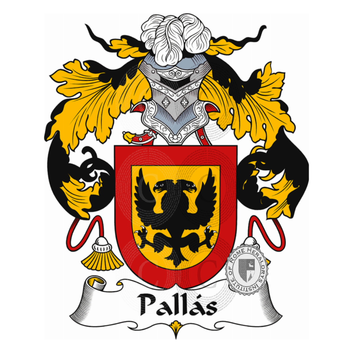 Coat of arms of familyPallás