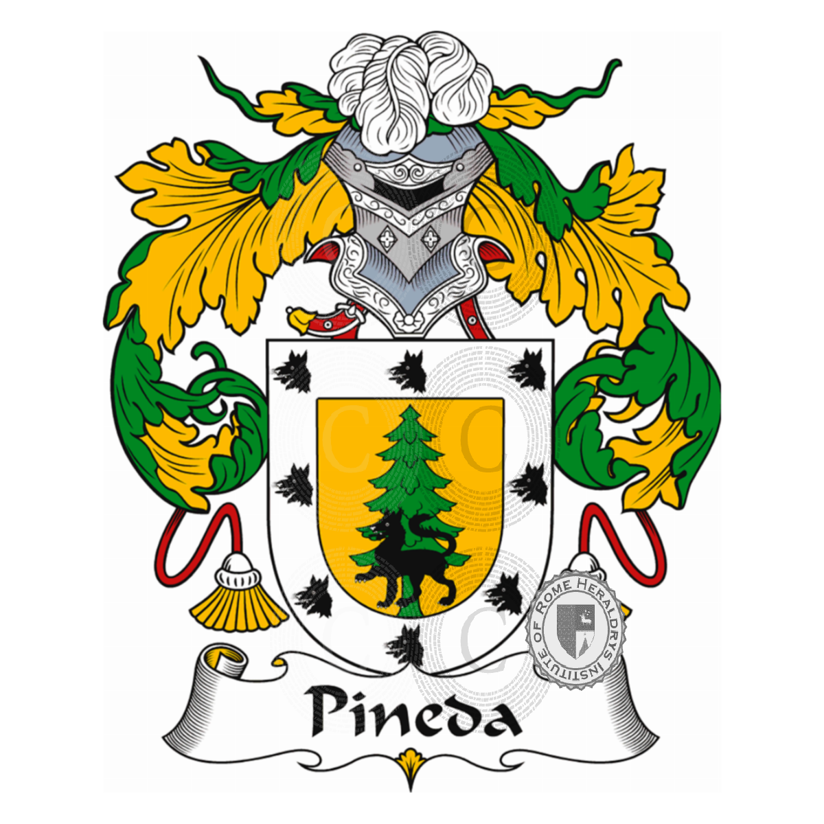 Wappen der FamiliePineda