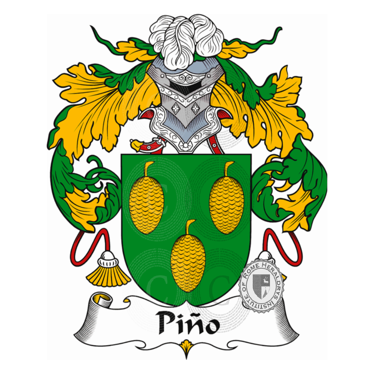 Coat of arms of familyPiño