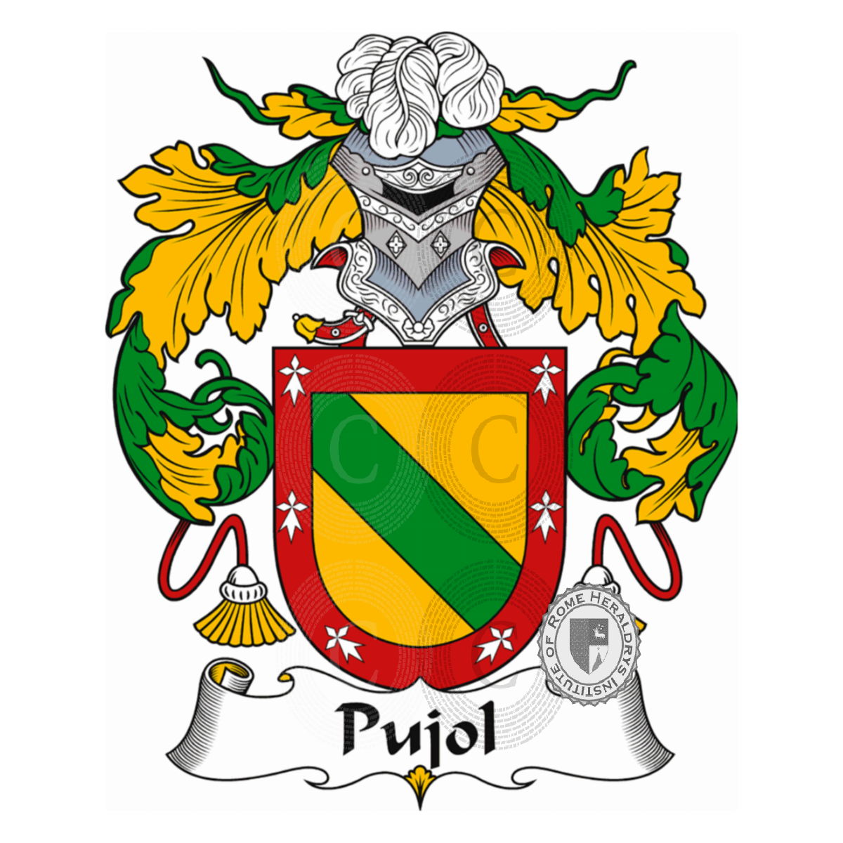 Coat of arms of familyPujol