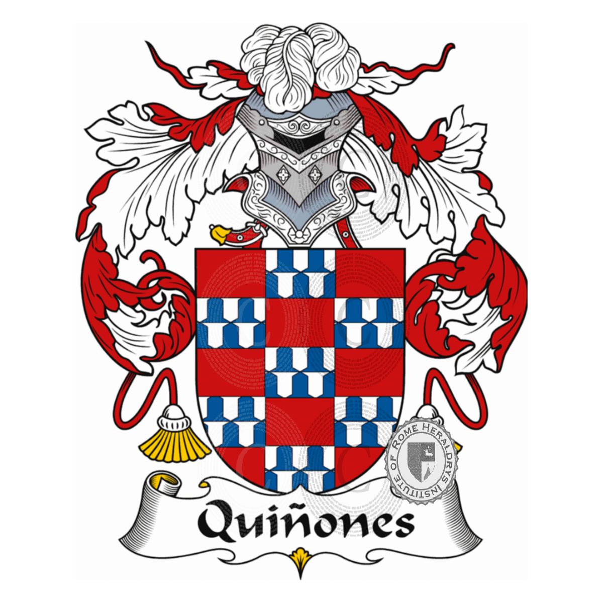 Coat of arms of familyQuiñones