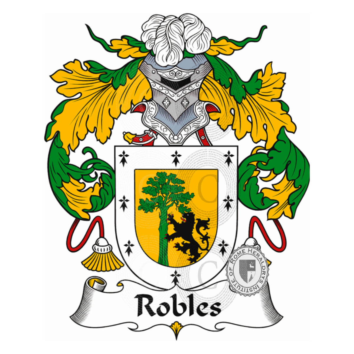 Coat of arms of familyRobles