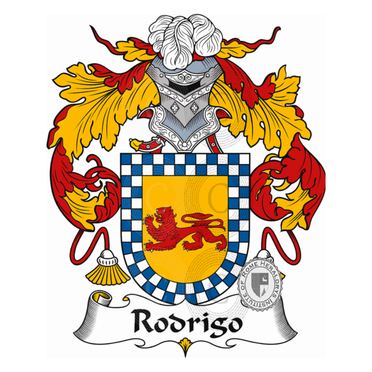 Coat of arms of familyRodrigo, Rodorigo