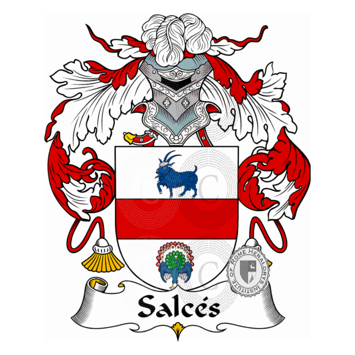 Coat of arms of familySalcés