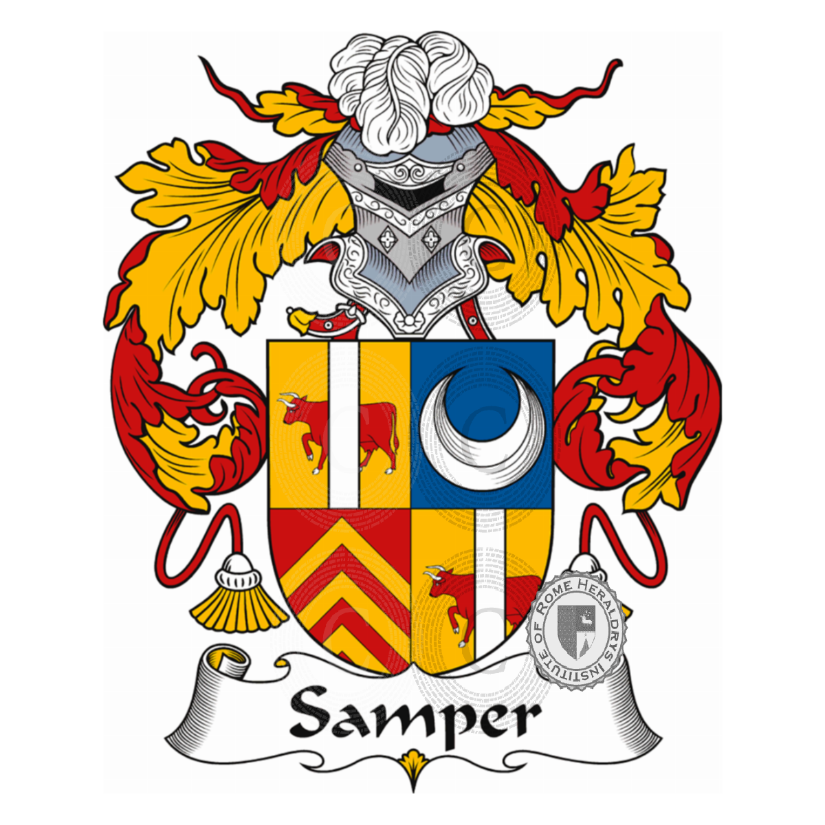 Coat of arms of familySamper