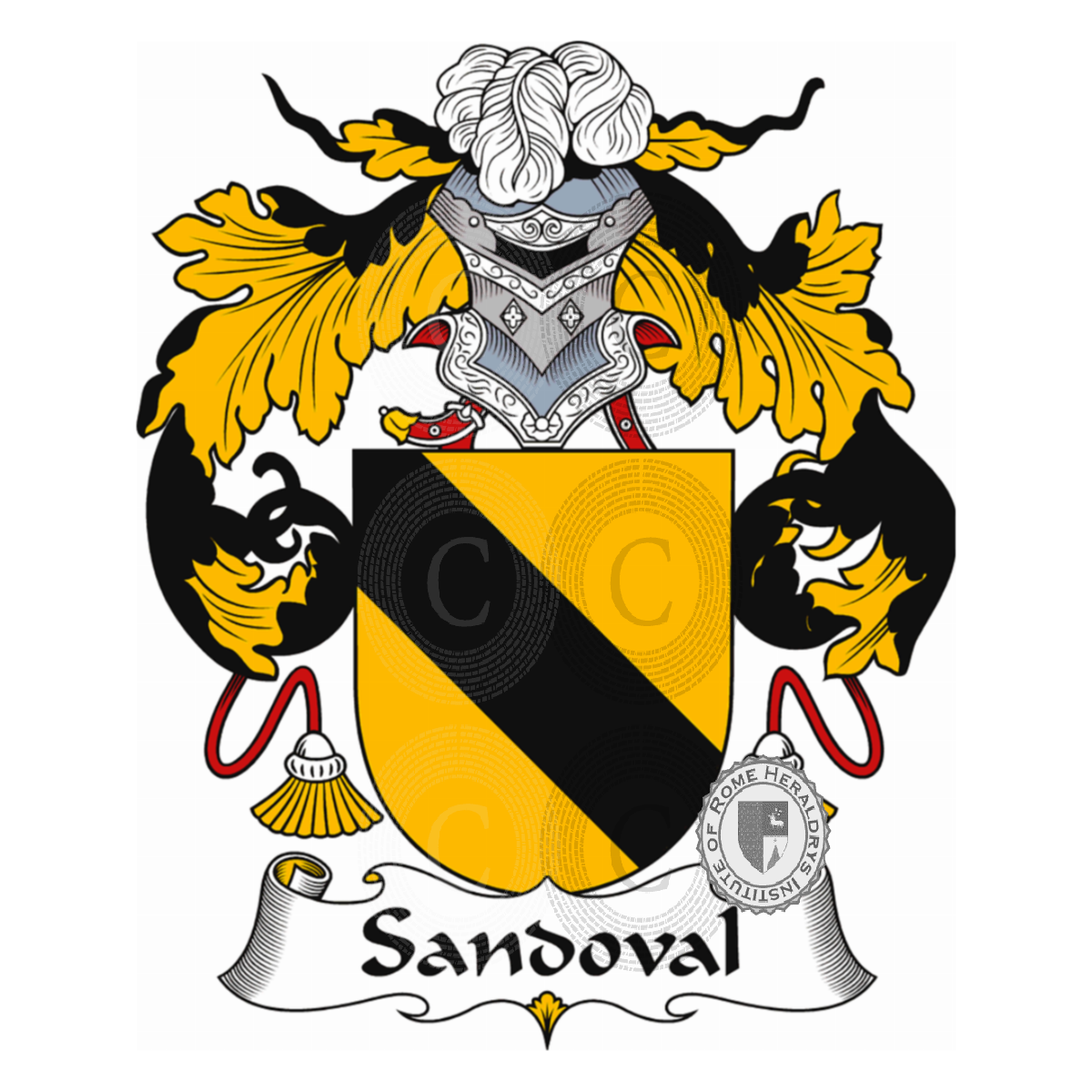 Wappen der FamilieSandoval