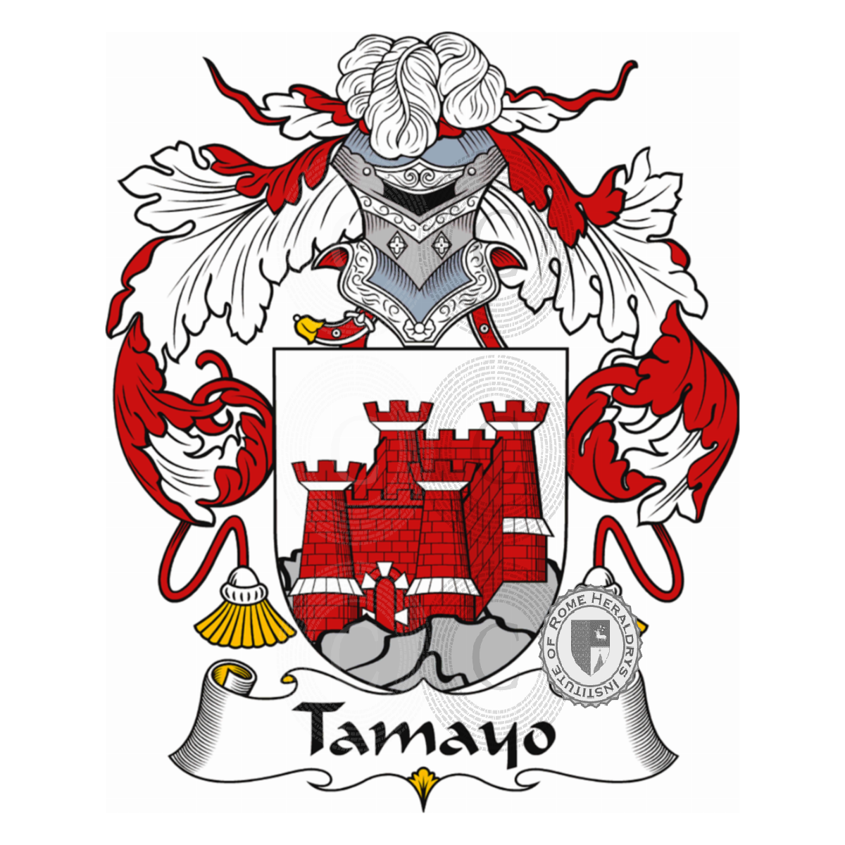Coat of arms of familyTamayo