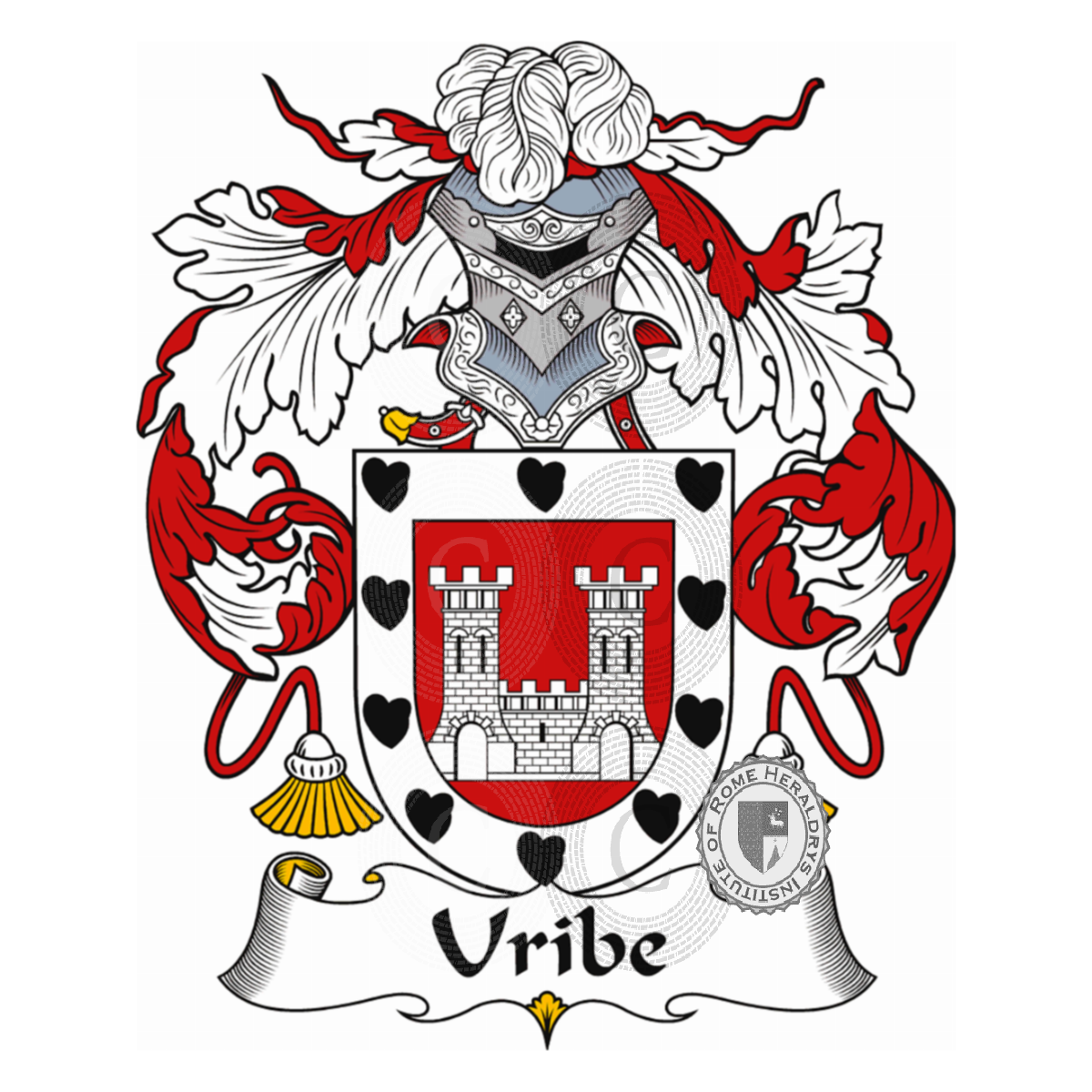 Coat of arms of familyUribe