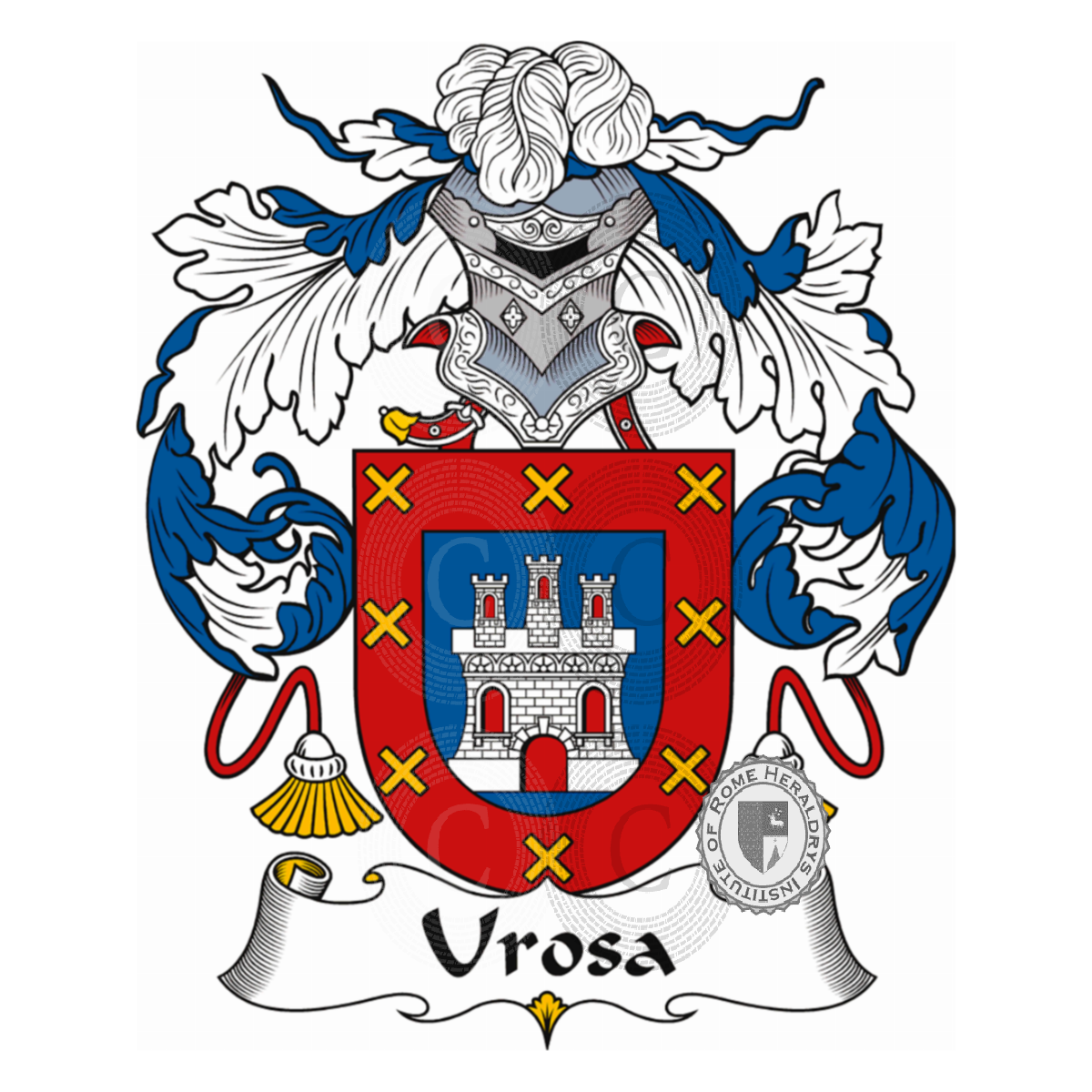 Coat of arms of familyUrosa