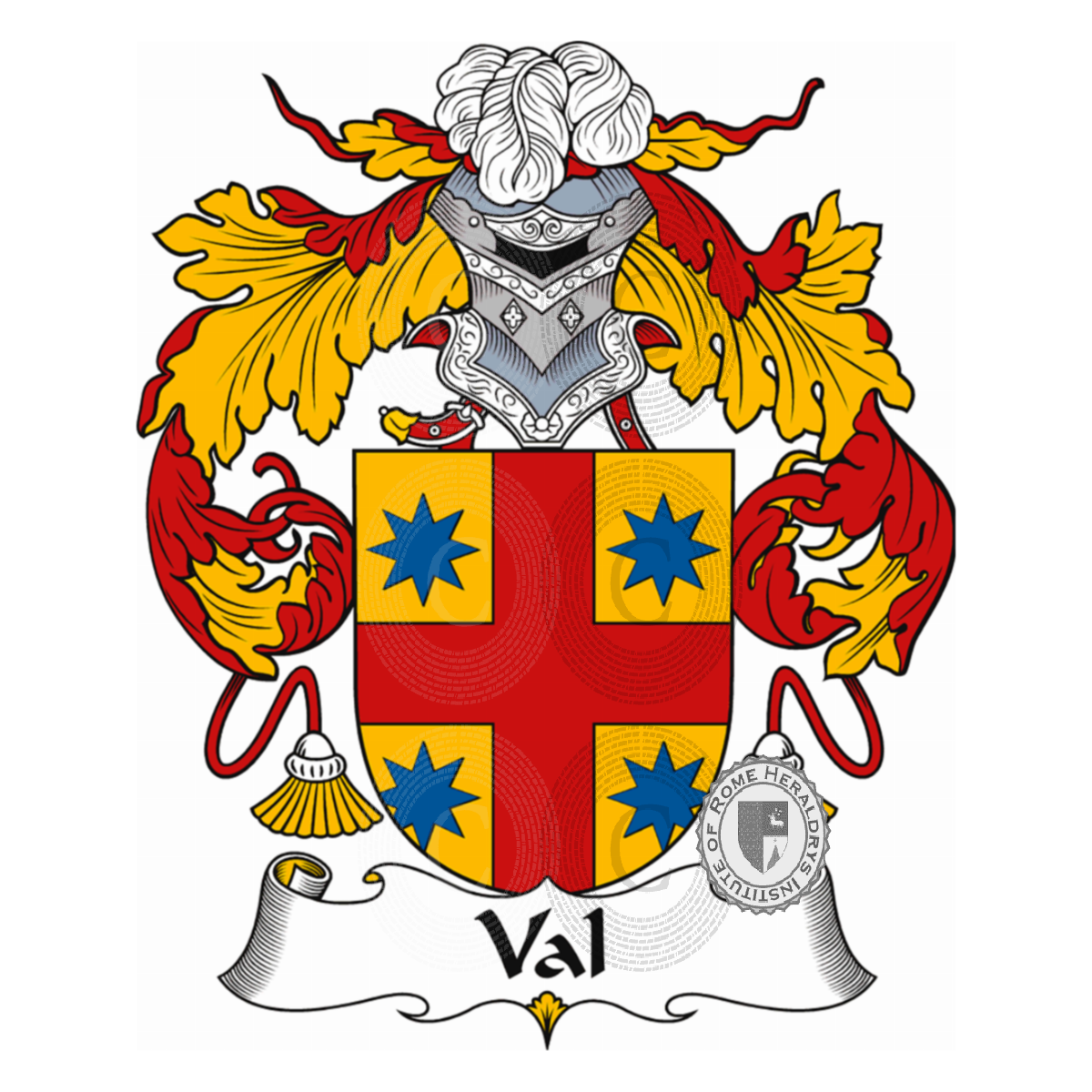 Coat of arms of familyVal