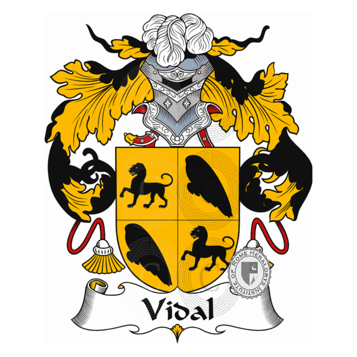 Coat of arms of familyVidal