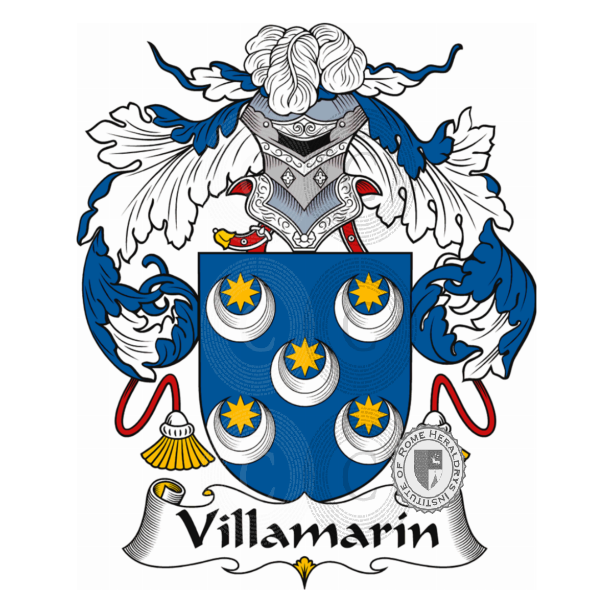 Coat of arms of familyVillamarín