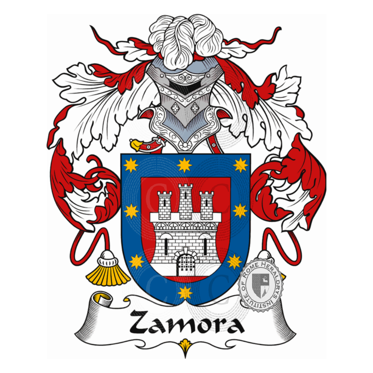 Coat of arms of familyZamora