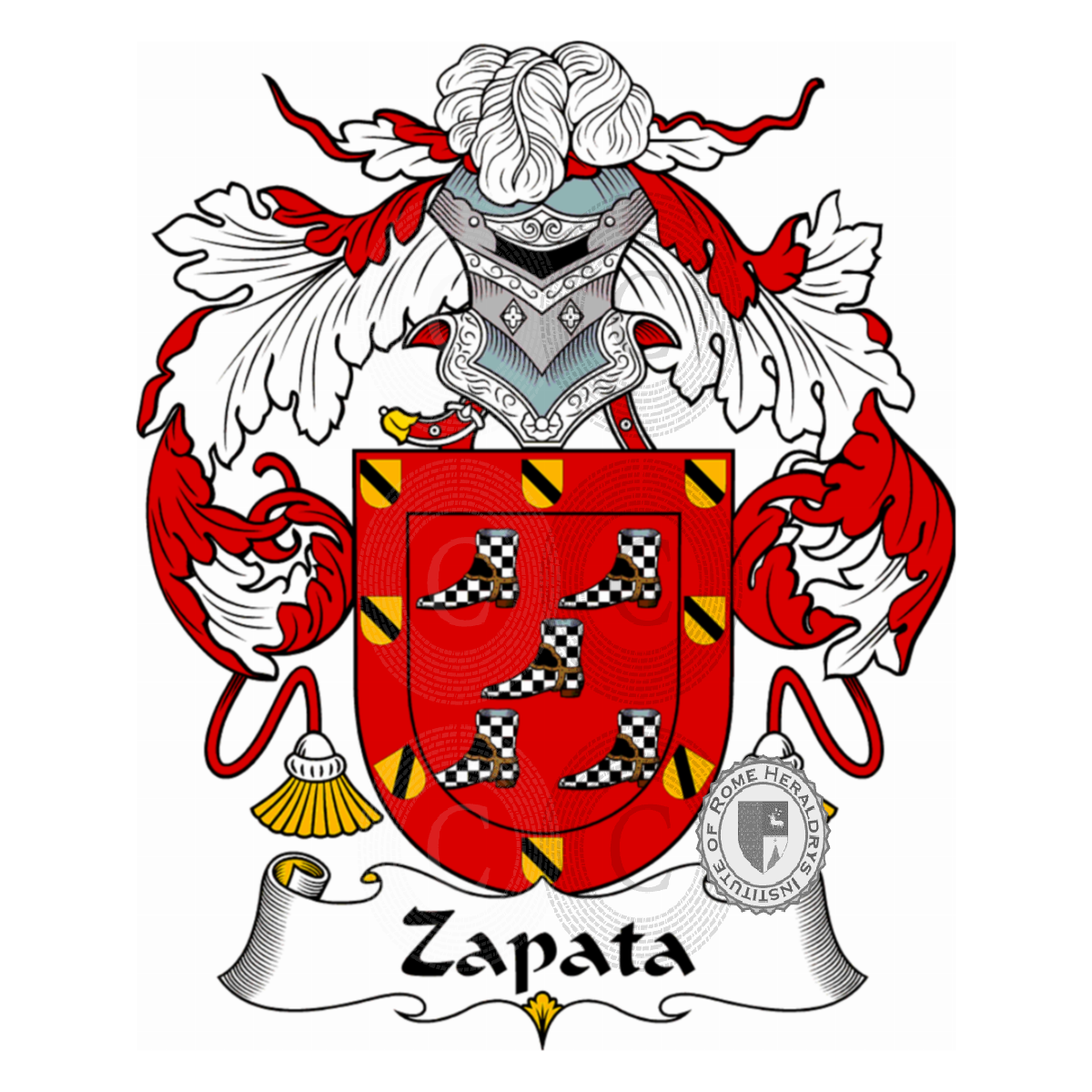 Coat of arms of familyZapata