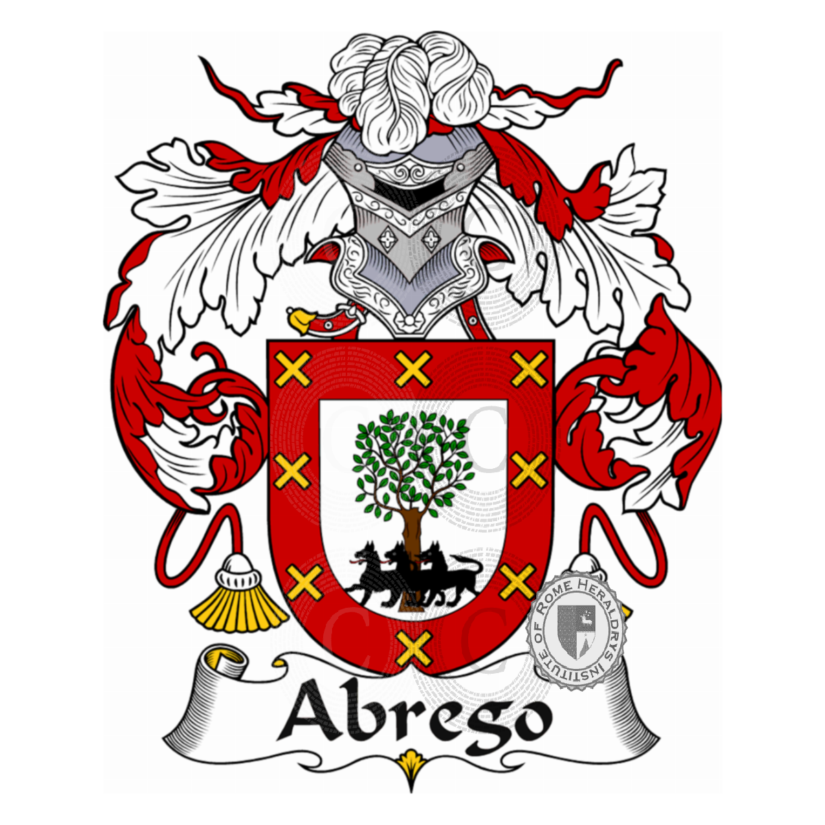 Coat of arms of familyAbrego