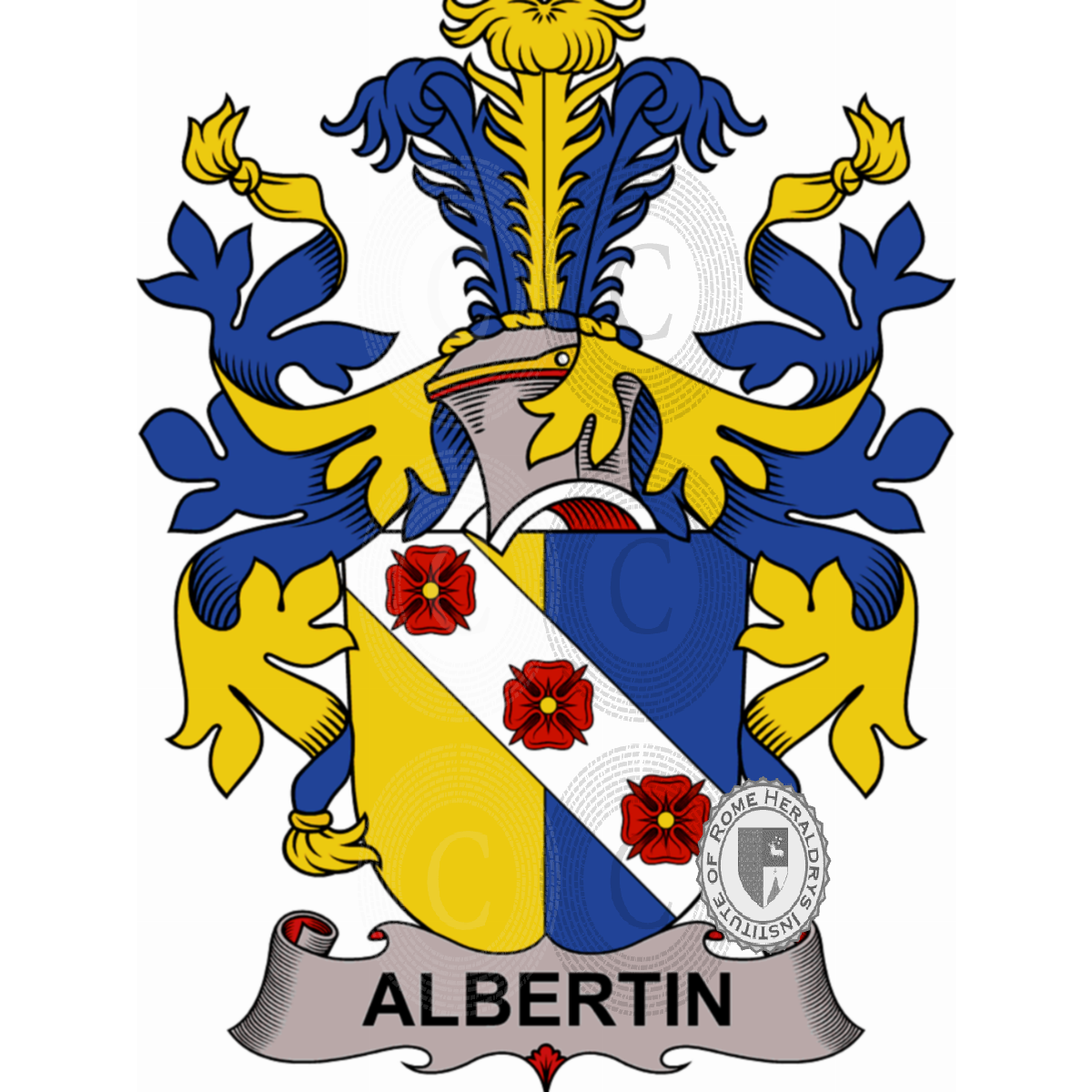 Coat of arms of familyAlbertin