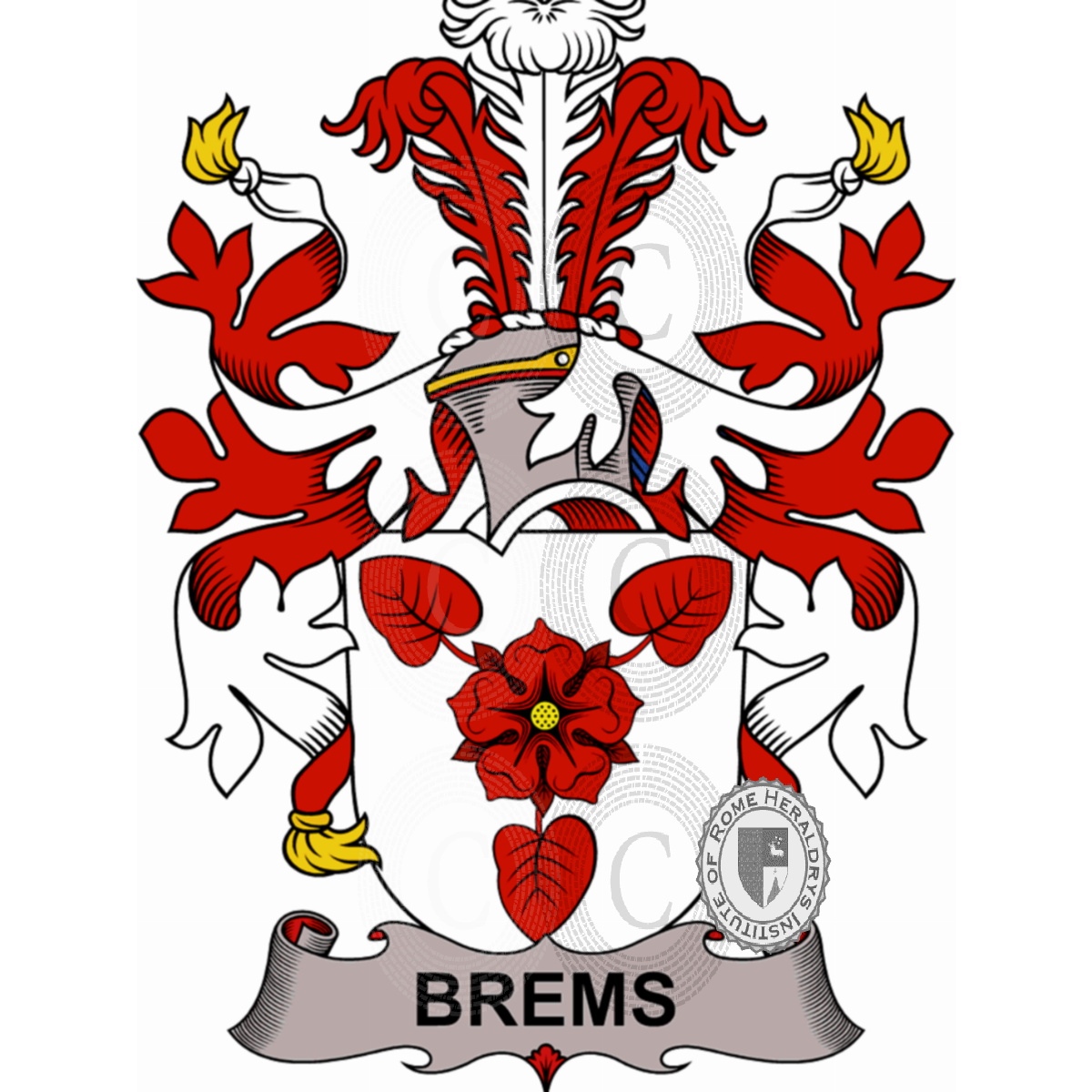 Coat of arms of familyBrems