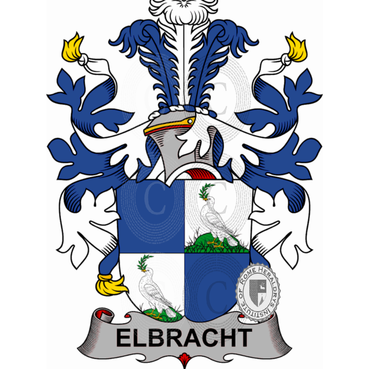 Coat of arms of familyElbracht