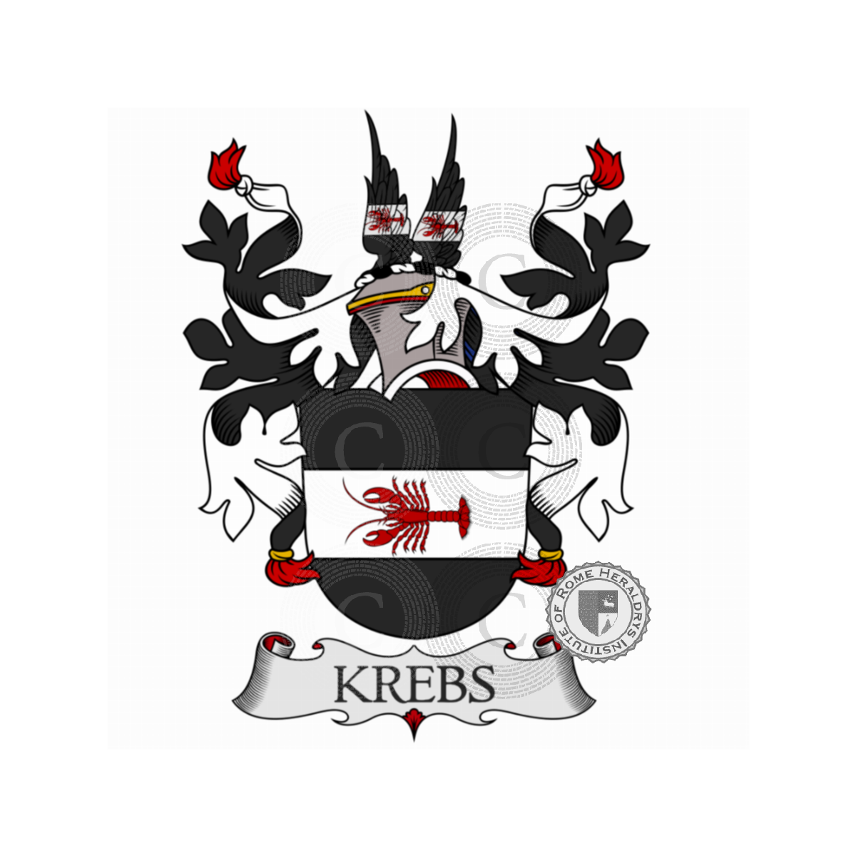 Escudo de la familiaKrebs