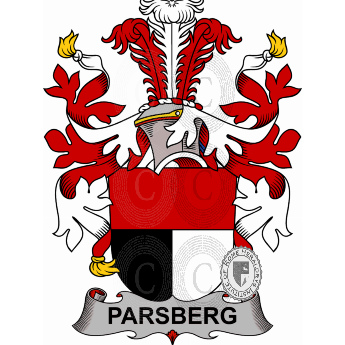 Escudo de la familiaParsberg