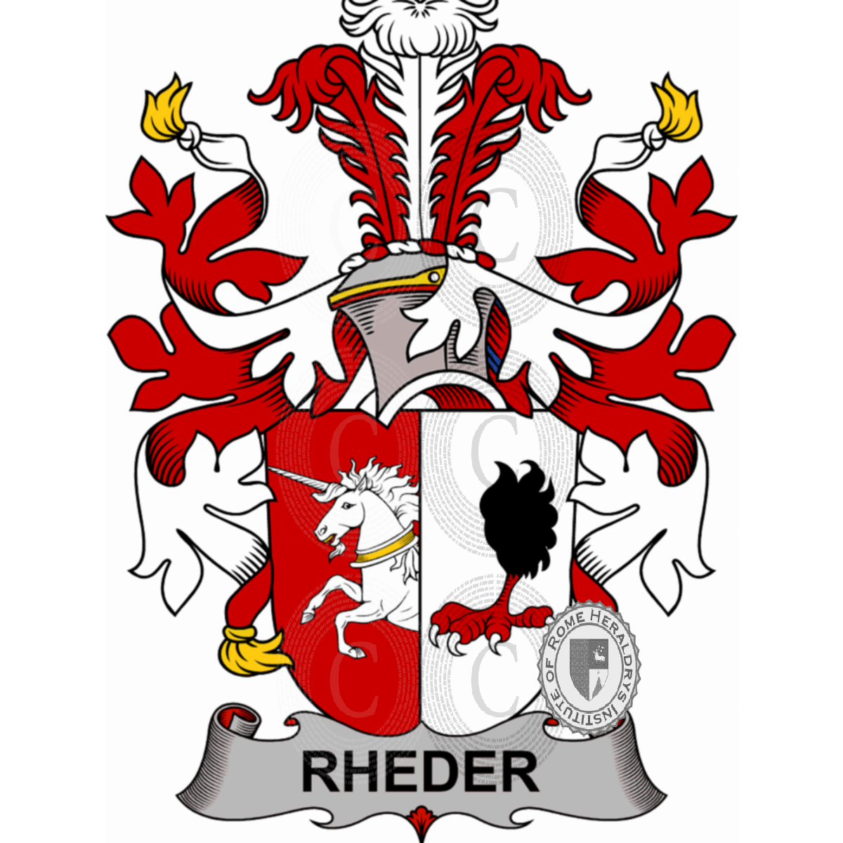Coat of arms of familyRheder