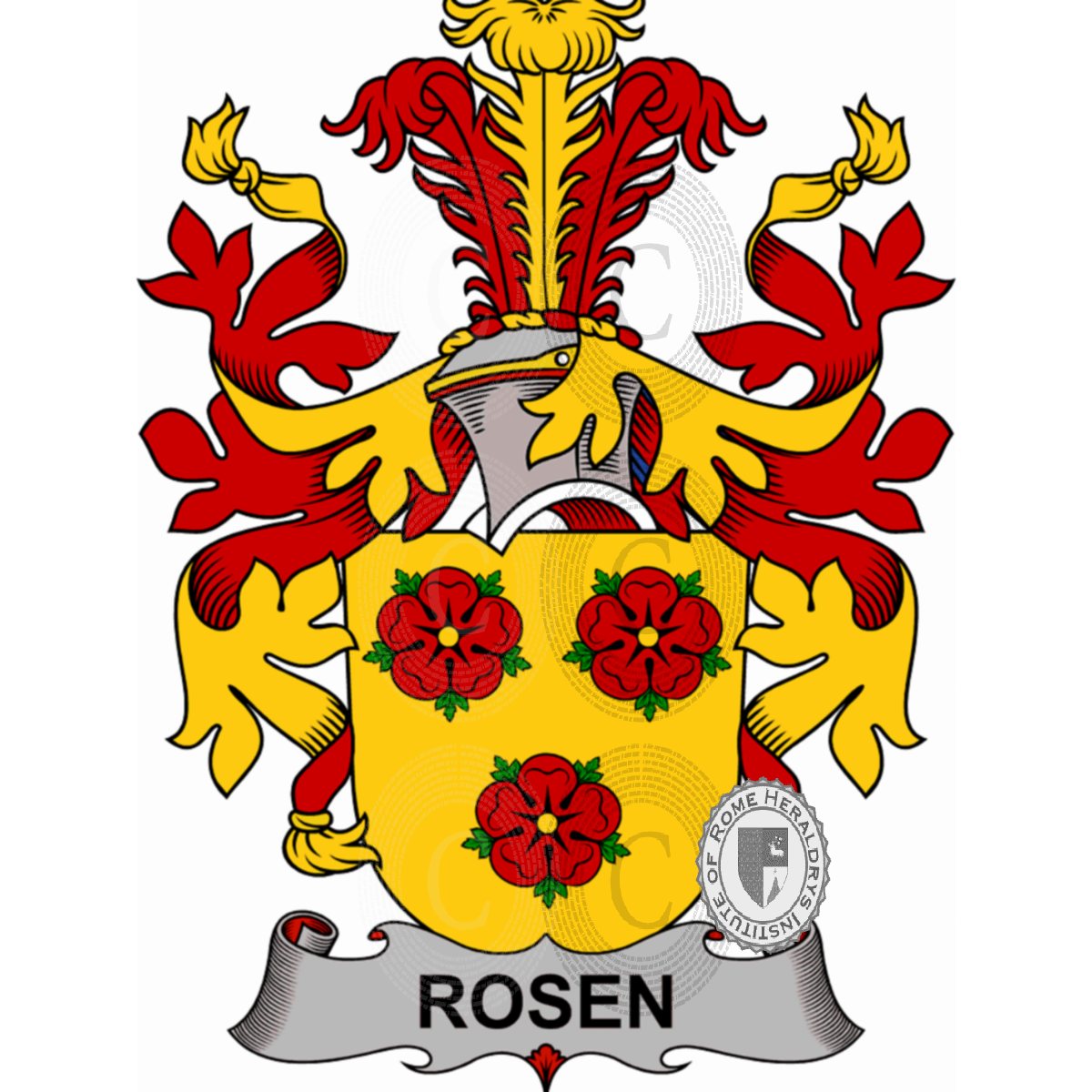 Coat of arms of familyRosen