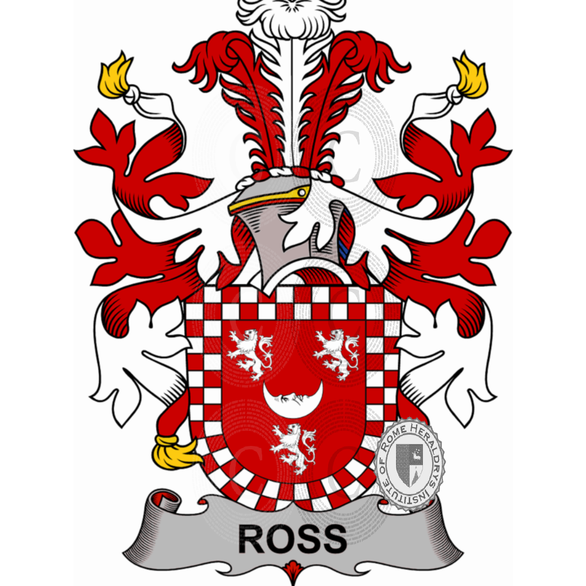 Coat of arms of familyRoss