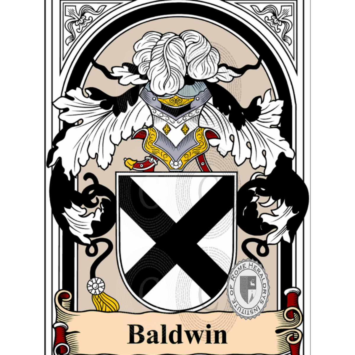 Coat of arms of familyBaldwin