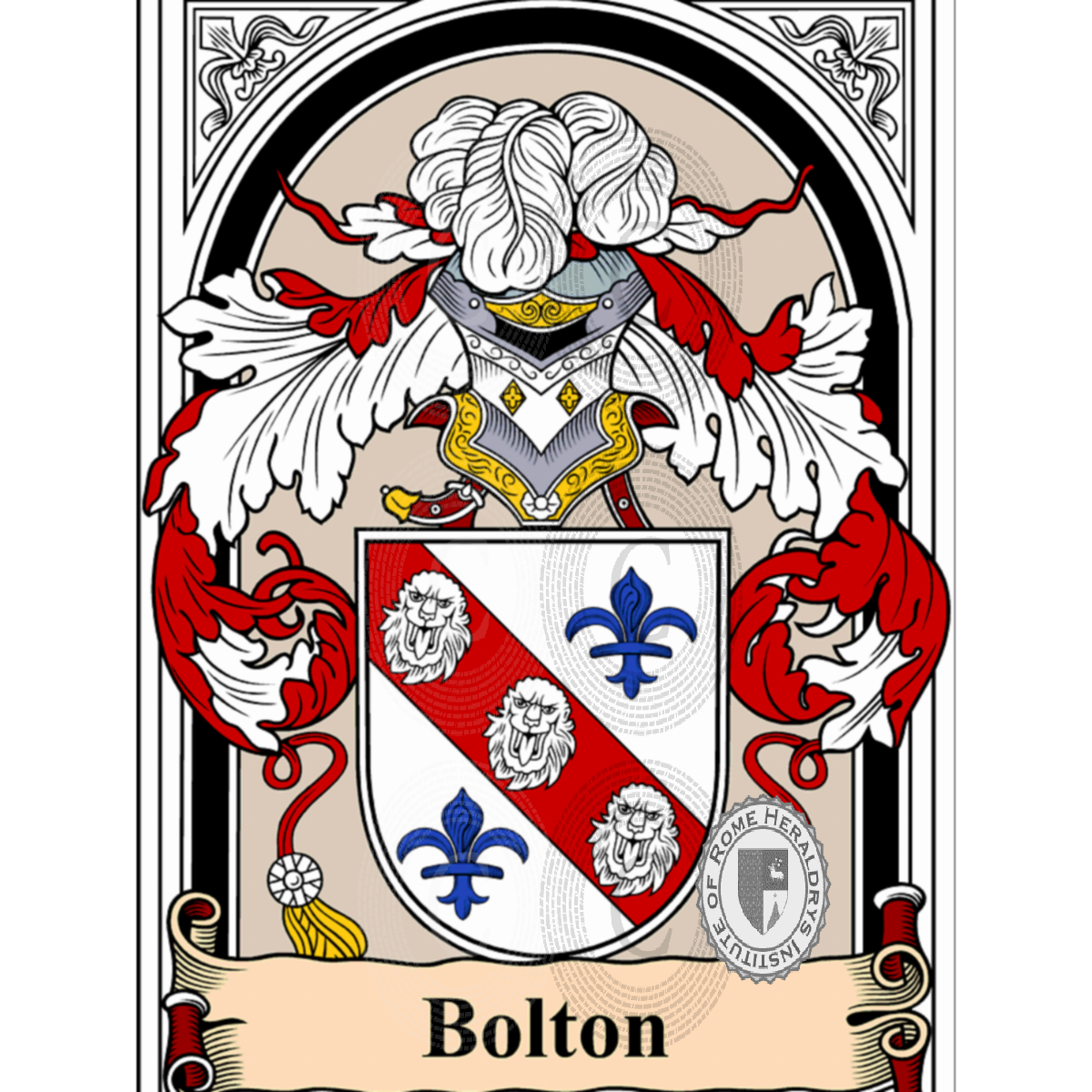 Escudo de la familiaBolton