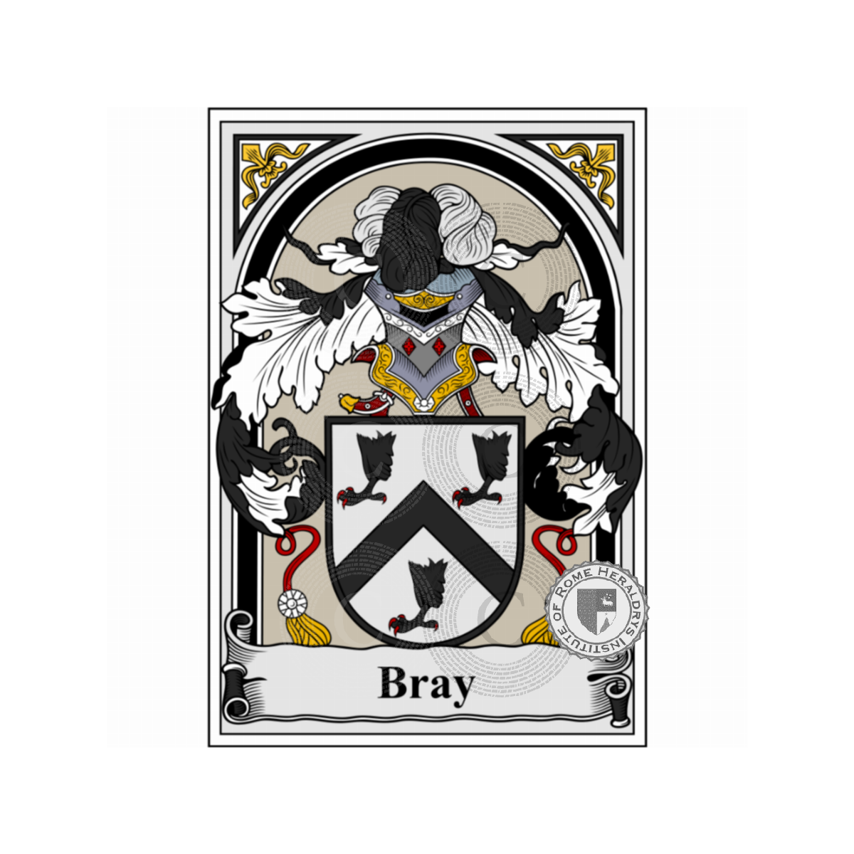Escudo de la familiaBray, Bree