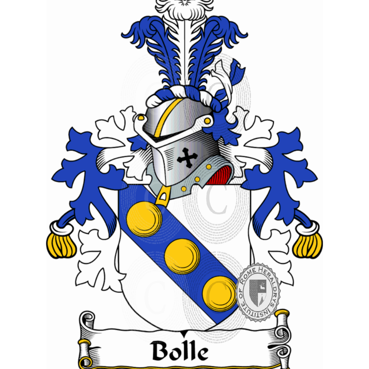Coat of arms of familyBolle
