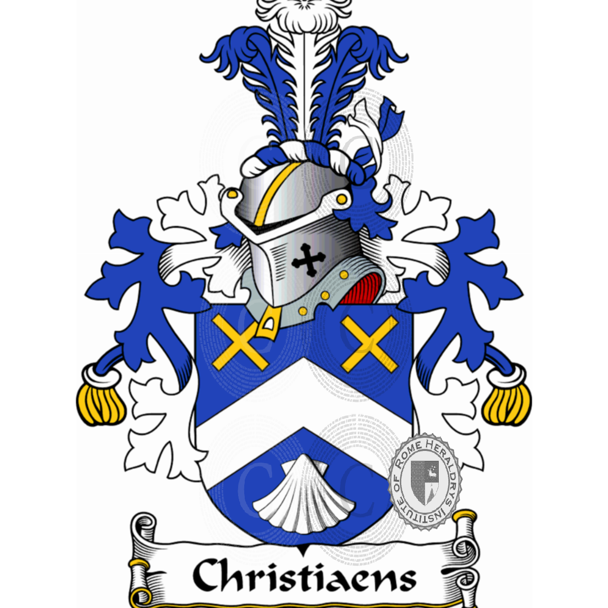 Coat of arms of familyChristiaens