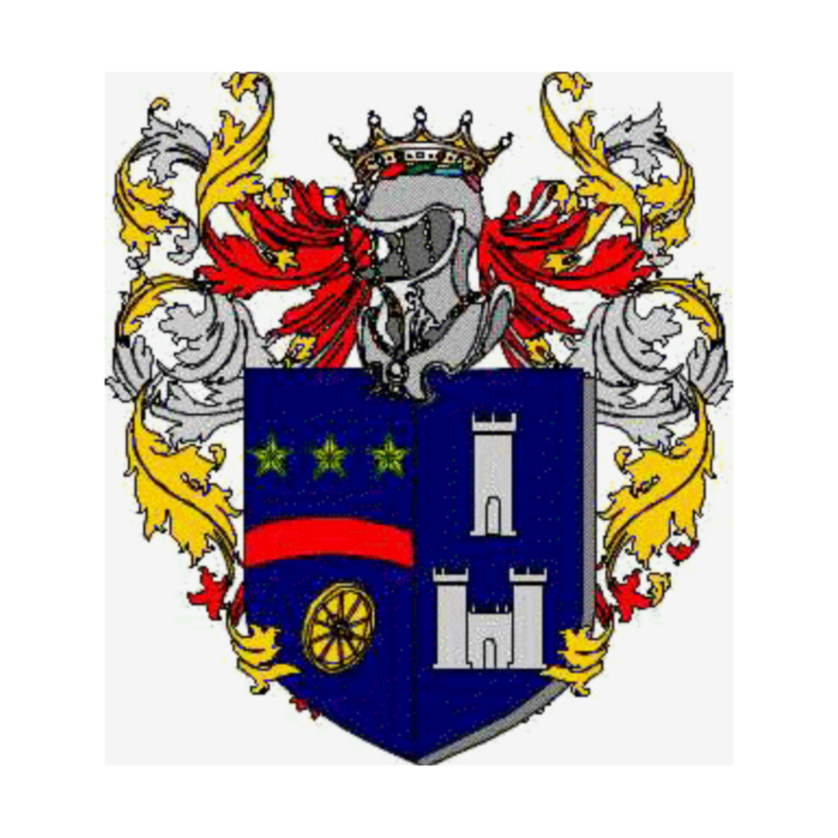 Coat of arms of familyFerrari Castellani